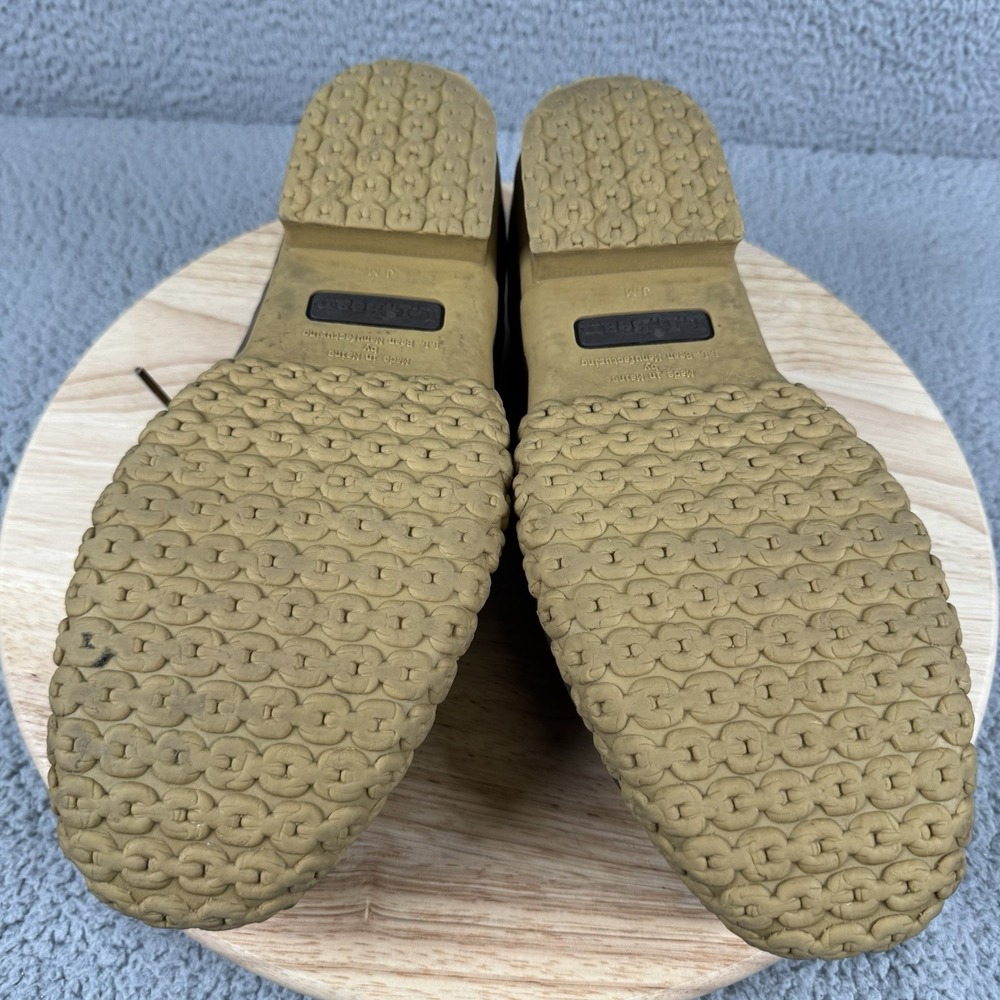 LL Bean Duck Boots Mens Size 12 M Low Top Rain Rubber USA Made Maine 175061 - Picture 7 of 11